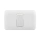 Interruptor Simple 9/12 10A 250V Blanco Armado