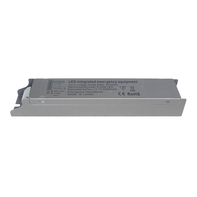 KIT DE EMERGENCIA PARA DRIVER INTERNO 20W IP30 GRIS