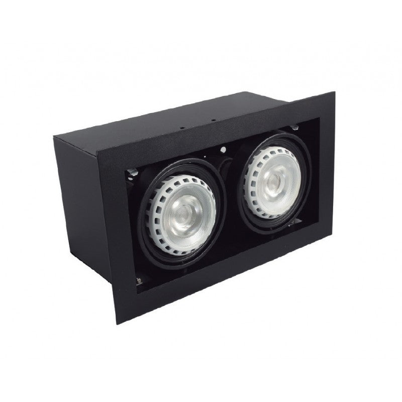 Foco embutido puzzle 2xpar30. (producto de fabricacion, no incluye ampolleta)