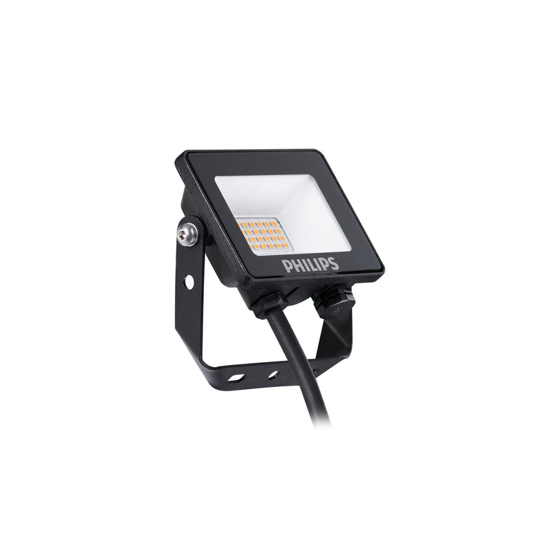PROYECTOR PHILIPS ESSENTIAL SMARTBRIGHT FLOOD WV 10W LUZ CÁLIDA (3000K) IP65 NEGRO