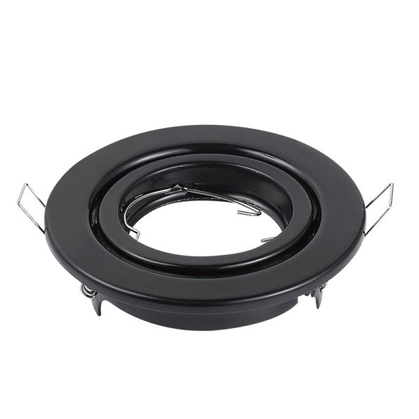 Foco Embutido Basculante GU10 Negro