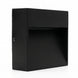 Foco Sobrepuesto A Muro LED Cuadrado 3W 3.000°k Negro