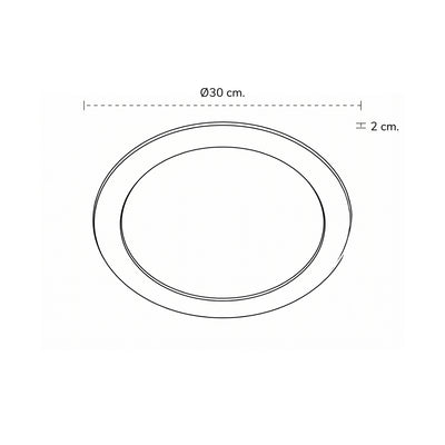 Panel LED Philips Dl252 24W 3000K Empotrable