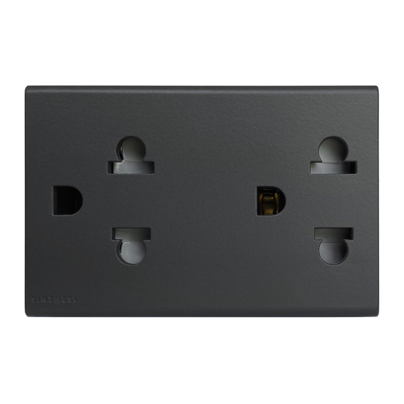 Tomacorriente Universal Duplex 10A | 220V 15A | 127V 2P+t