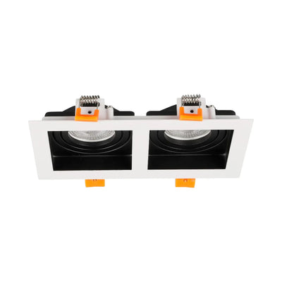 Porta GU10 Caja Doble Blanco Puzzle Technolamp