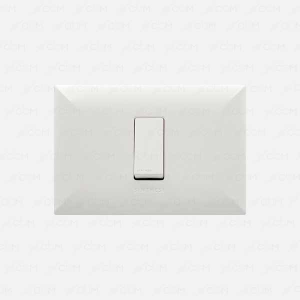 Placa computador 9/24 1M simple SINTHESI S17 BLANCO