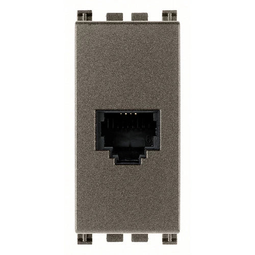 Toma telefónica RJ11 6/4 Metal