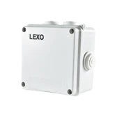 Caja Estanca Con Salida 100x100x70mm IP65 Con Tornillos