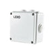 Caja Estanca Con Salida 100x100x70mm IP65 Con Tornillos