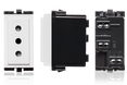 Modulo Tomacorriente 10A 250V 2P+t S17 Blanco