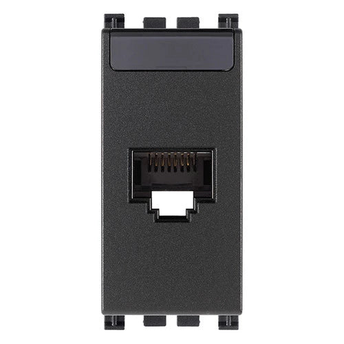 Toma RJ45 Netsafe Cat6 UTP gris