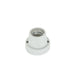 Portalampara Base Recta Loza E-27 Blanco