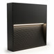 Foco Sobrepuesto A Muro LED Cuadrado 5W 2.700°k Negro