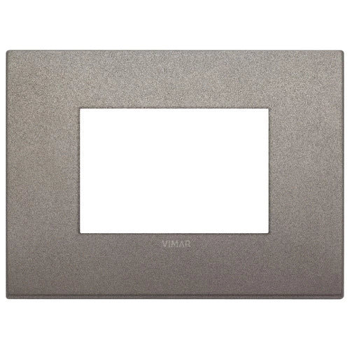 Placa Classic 3M metal titanio mate