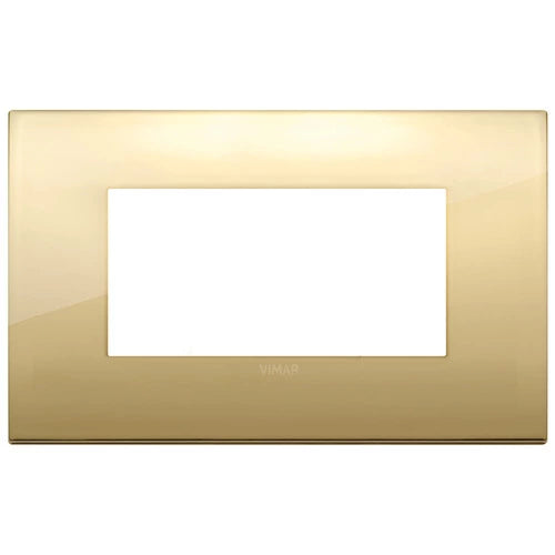 Placa Classic 4M metal oro