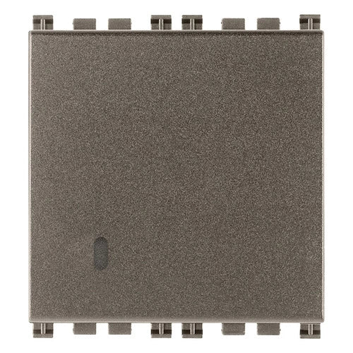 Pulsador 1P NO 10A 2M bornes aut.Metal