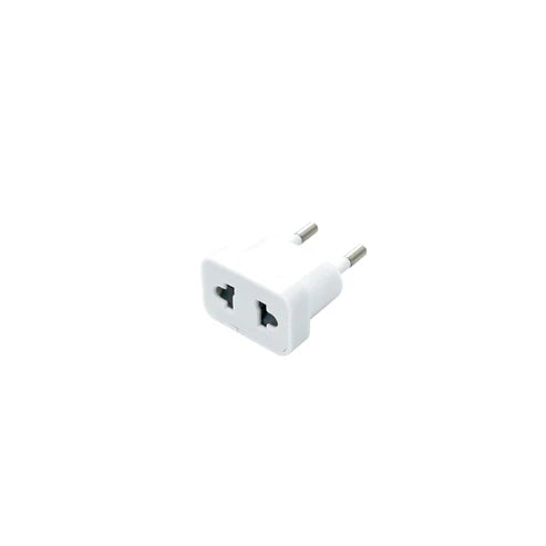 Adaptador Enchufe De Americano 2P 10A 250V Blanco