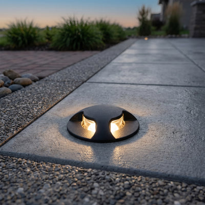 Foco LED Embutido Piso Cosmo 3W 3000K IP65 4 Diseños