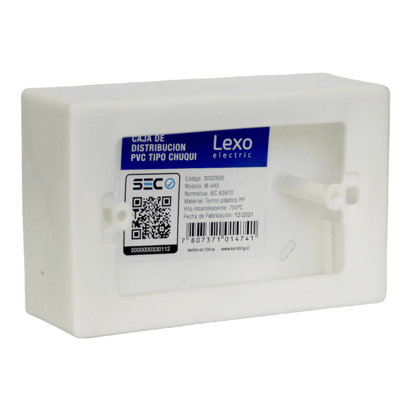 Caja Distribución PVC Tipo Chuqui
