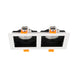 Porta GU10 Caja Doble Blanco Puzzle Technolamp