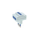 Adaptador Triple 10A 2P+t Blanco