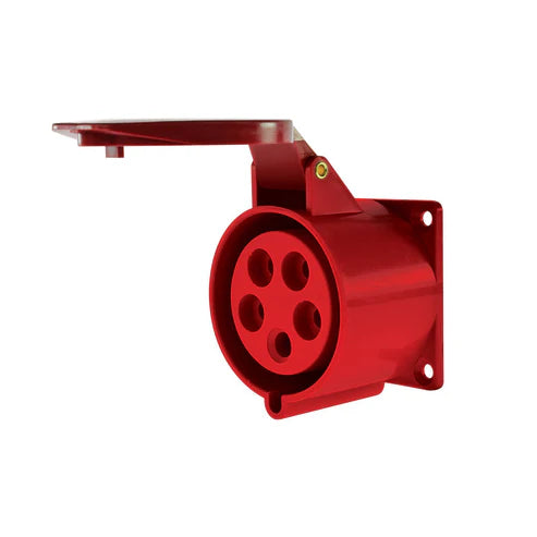 Enchufe Hembra Embutida 32A 3P+t+n 380V IP44