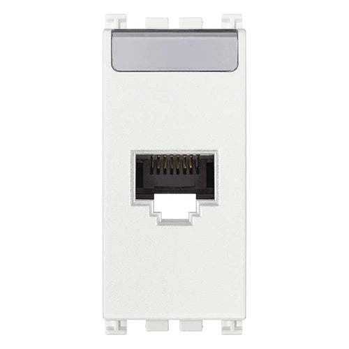 Toma RJ45 Netsafe Cat6 UTP antibact.blan