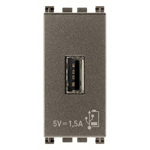 Unidad alimentación USB 5V 1,5A 1M Metal