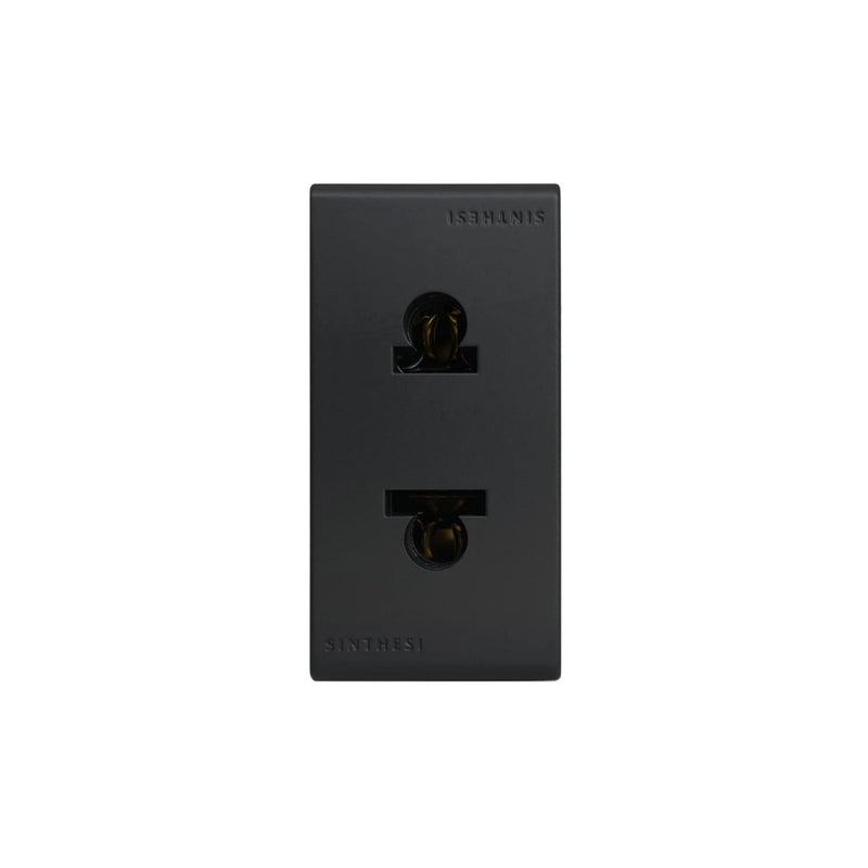 Tomacorriente Euro 15A | 127V S33 Noir Mate
