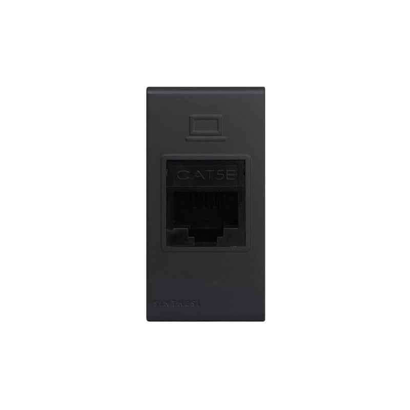 Modulo Toma Datos RJ45 Cat 5e S33 Noir Mate