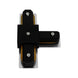 Conector Riel Tipo T Negro