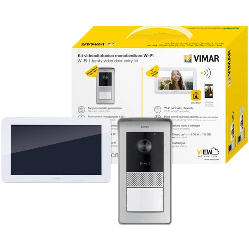 Kit vídeo 7in TS Wi-Fi RFID1Fmulti-clav.