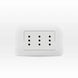 Toma Corriente Triplex 10A 250V Blanco