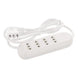 Alargador 4 Tomas 2P+t 10A 1.5 Metros 3x075mm2 Blanco