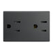 Tomacorriente Americano Duplex 15A | 127V 2P+t